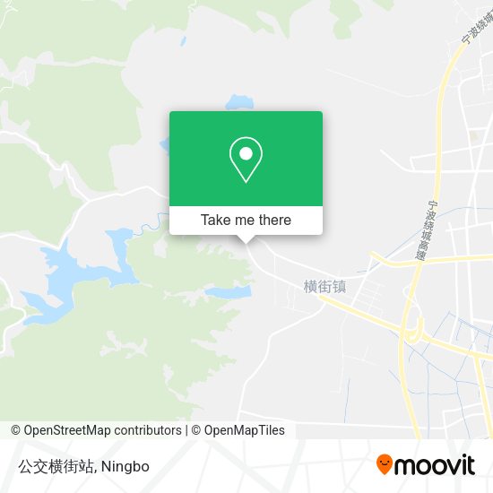 公交横街站 map