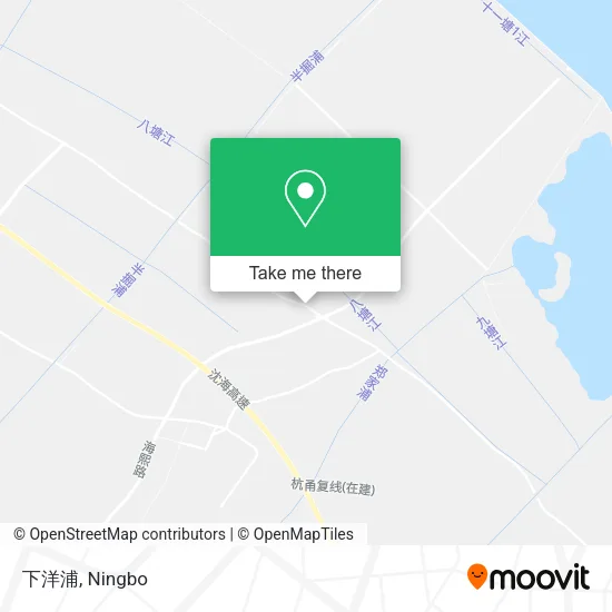 下洋浦 map