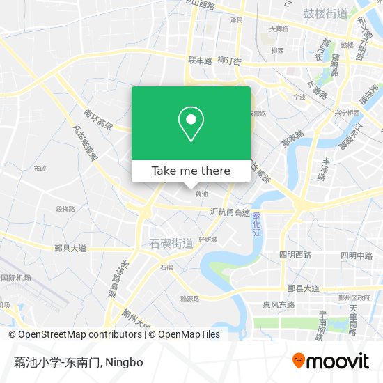 藕池小学-东南门 map