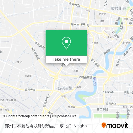 鄞州古林藕池甬联针织绣品厂-东北门 map