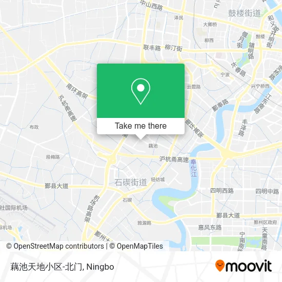 藕池天地小区-北门 map