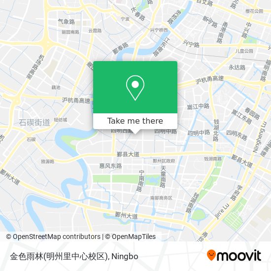 金色雨林(明州里中心校区) map
