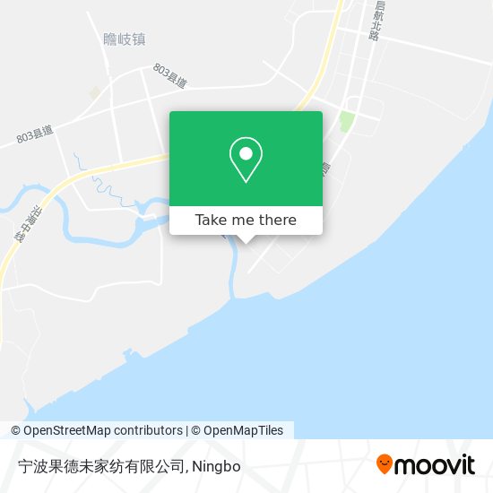 宁波果德未家纺有限公司 map