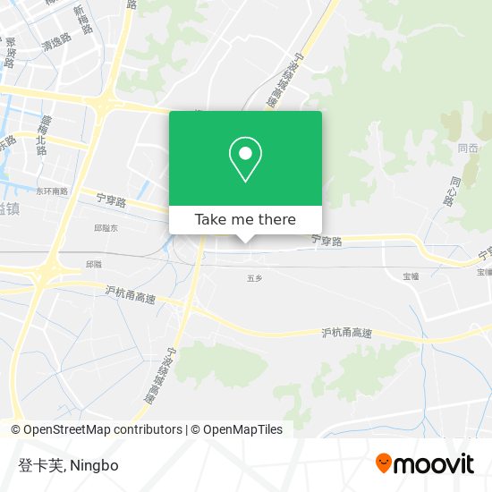 登卡芙 map