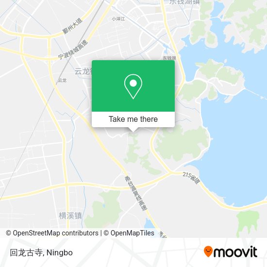 回龙古寺 map