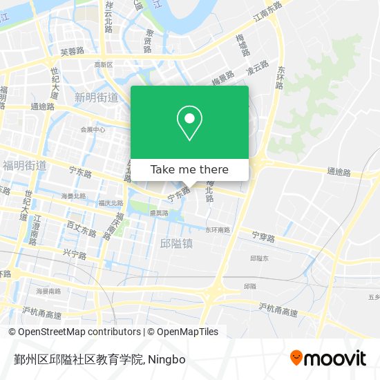 鄞州区邱隘社区教育学院 map