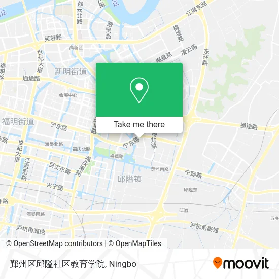 鄞州区邱隘社区教育学院 map