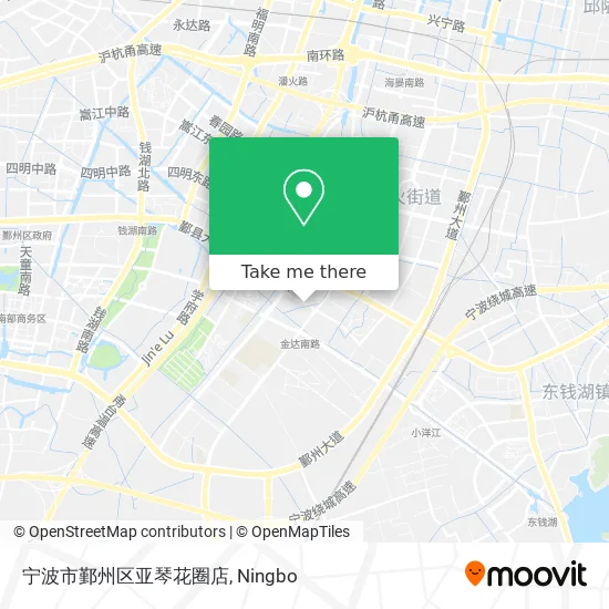 宁波市鄞州区亚琴花圈店 map