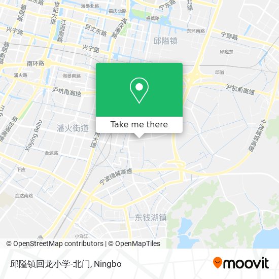 邱隘镇回龙小学-北门 map