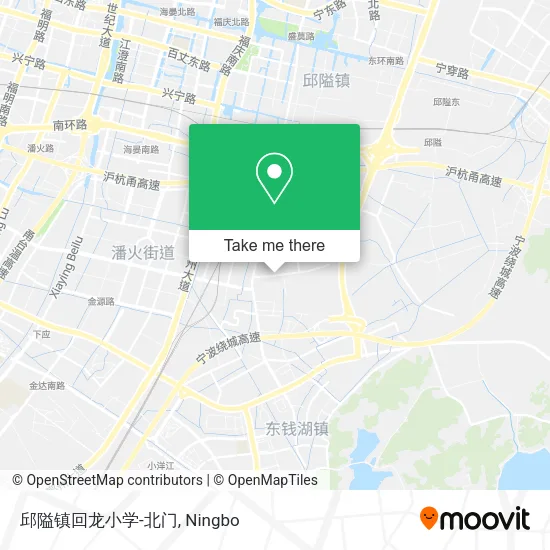 邱隘镇回龙小学-北门 map
