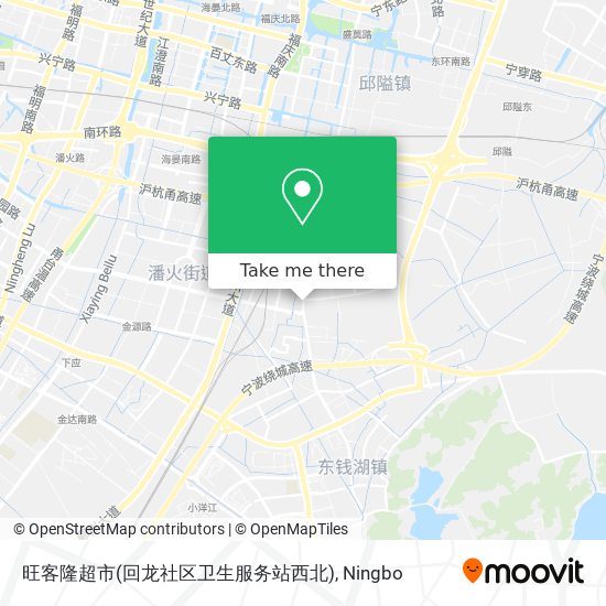 旺客隆超市(回龙社区卫生服务站西北) map