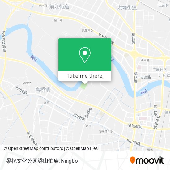 梁祝文化公园梁山伯庙 map