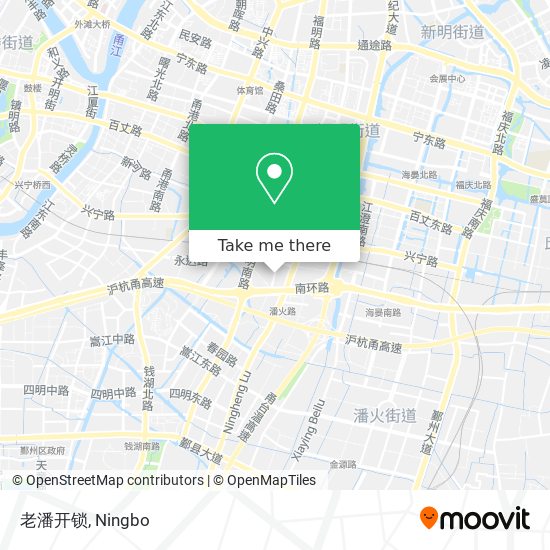 老潘开锁 map