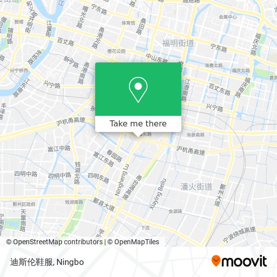 迪斯伦鞋服 map