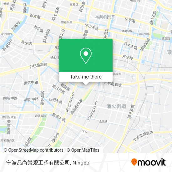 宁波品尚景观工程有限公司 map