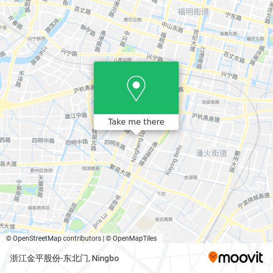 浙江金平股份-东北门 map