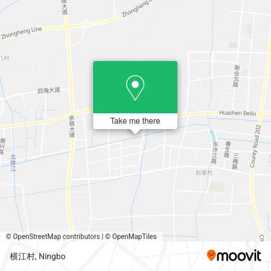 横江村 map