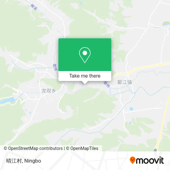 晴江村 map