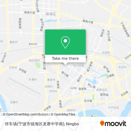 停车场(宁波市镇海区龙赛中学南) map