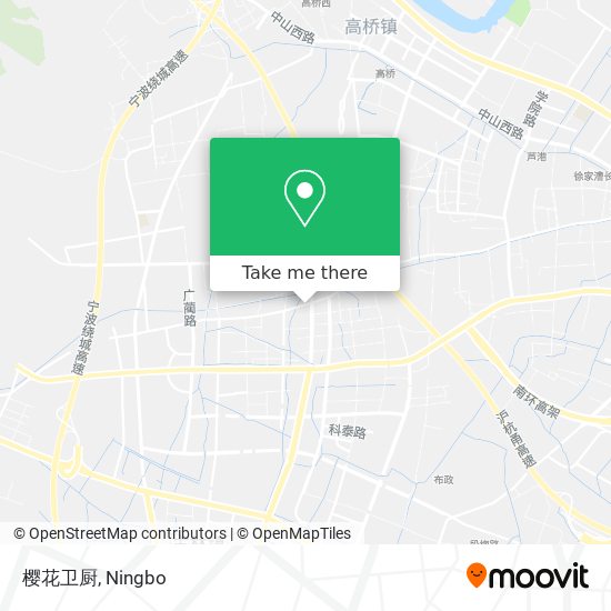 樱花卫厨 map