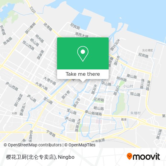 樱花卫厨(北仑专卖店) map