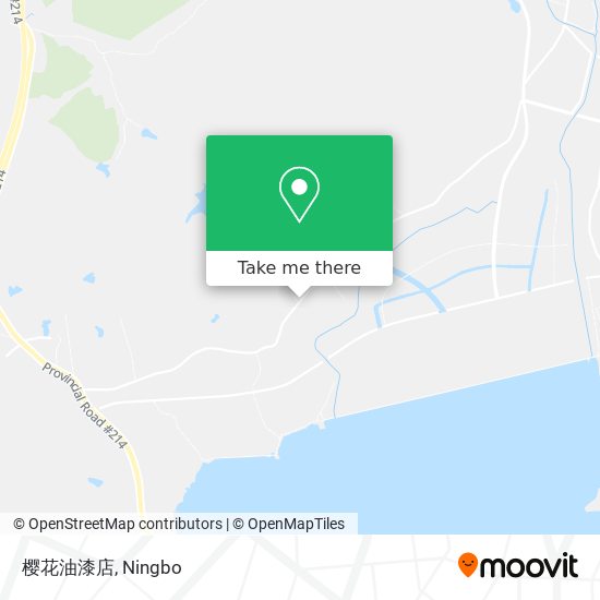 樱花油漆店 map