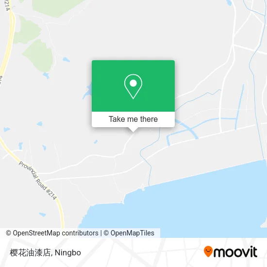 樱花油漆店 map