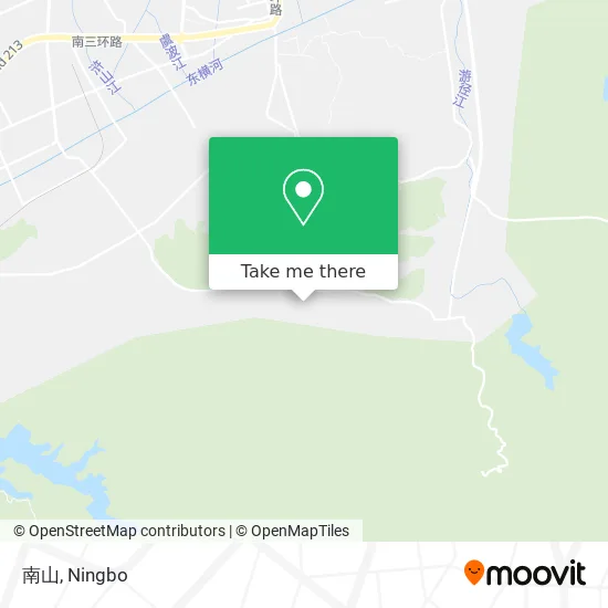 南山 map