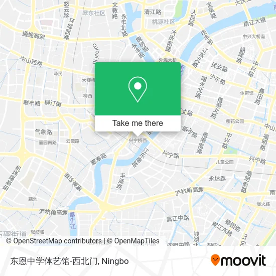 东恩中学体艺馆-西北门 map