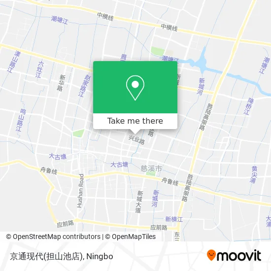 京通现代(担山池店) map