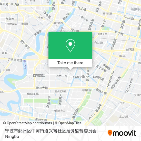 宁波市鄞州区中河街道兴裕社区居务监督委员会 map