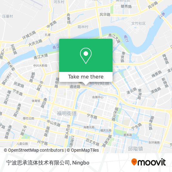 宁波思承流体技术有限公司 map
