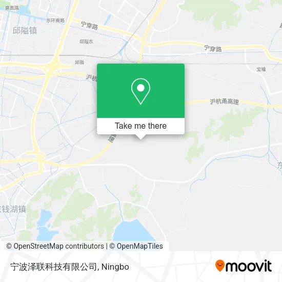 宁波泽联科技有限公司 map