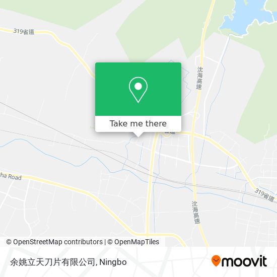 余姚立天刀片有限公司 map