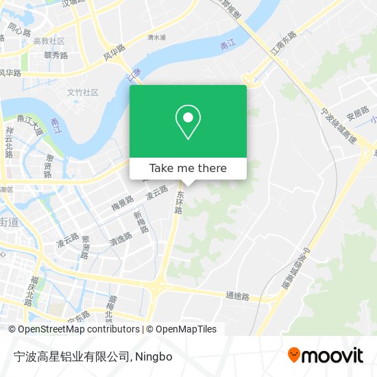 宁波高星铝业有限公司 map