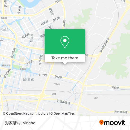 彭家漕村 map