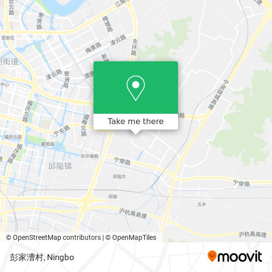 彭家漕村 map