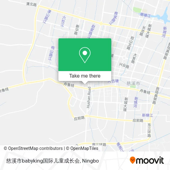 慈溪市babyking国际儿童成长会 map