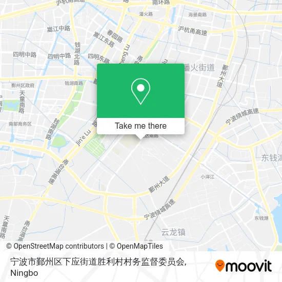 宁波市鄞州区下应街道胜利村村务监督委员会 map