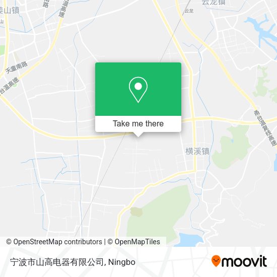 宁波市山高电器有限公司 map