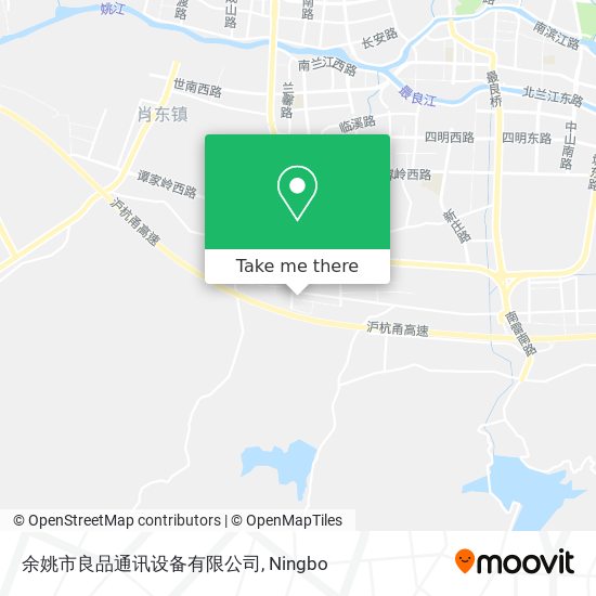 余姚市良品通讯设备有限公司 map