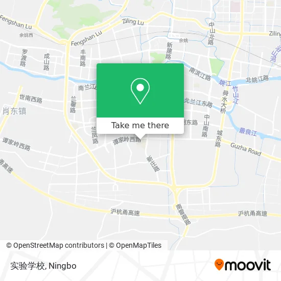 实验学校 map
