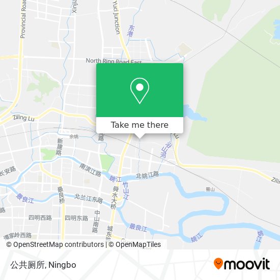 公共厕所 map