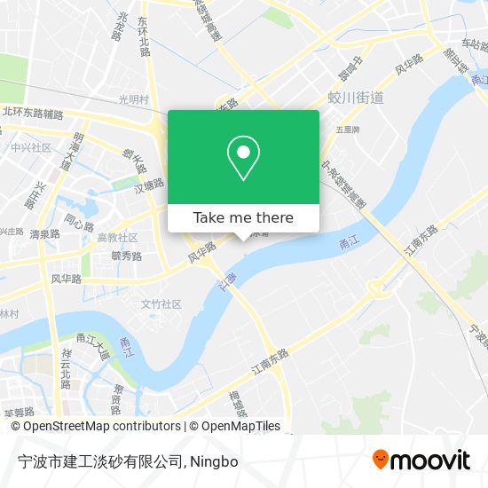 宁波市建工淡砂有限公司 map