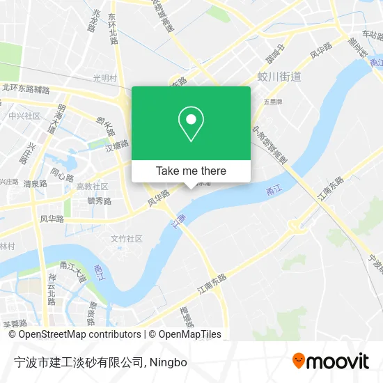 宁波市建工淡砂有限公司 map