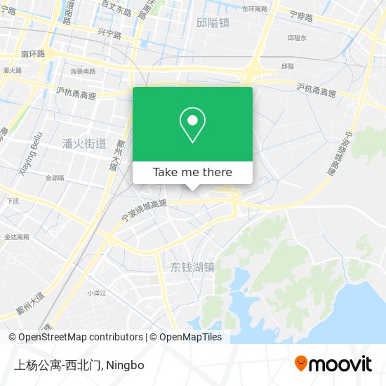 上杨公寓-西北门 map