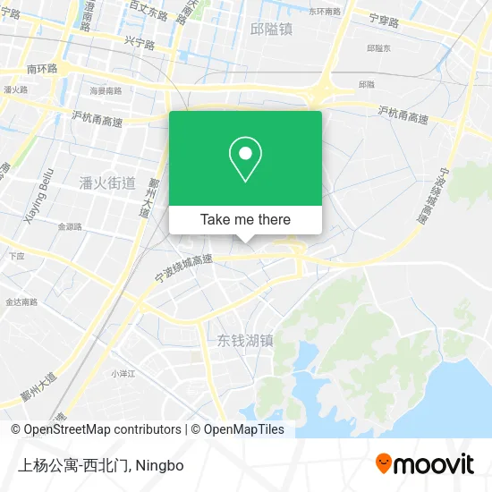上杨公寓-西北门 map