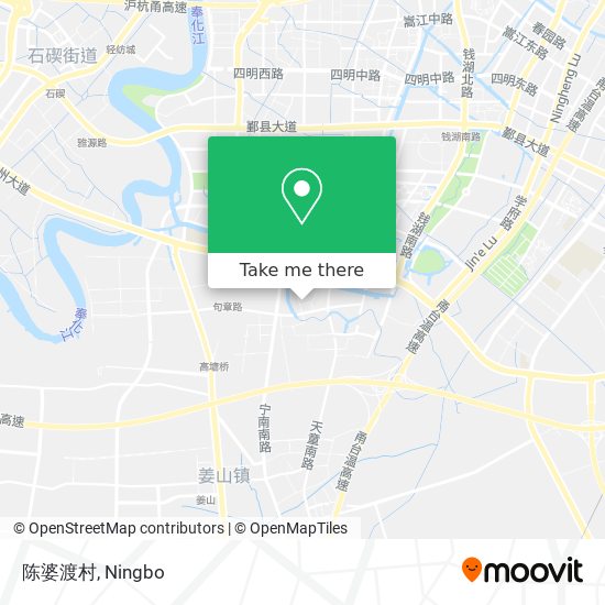 陈婆渡村 map