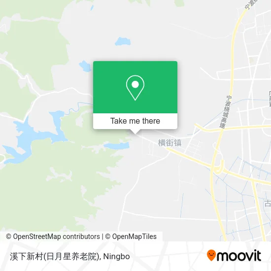 溪下新村(日月星养老院) map