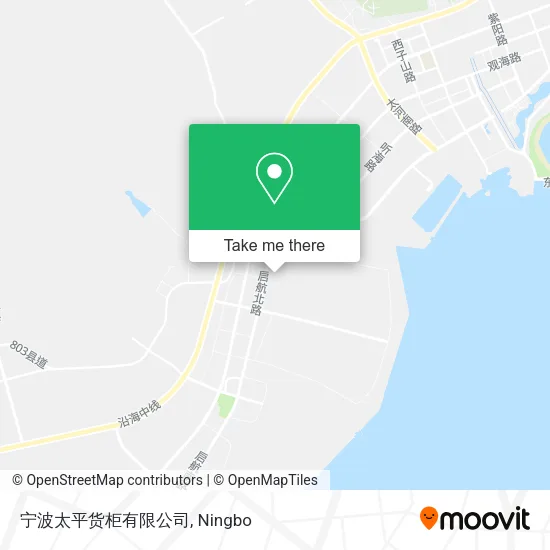 宁波太平货柜有限公司 map